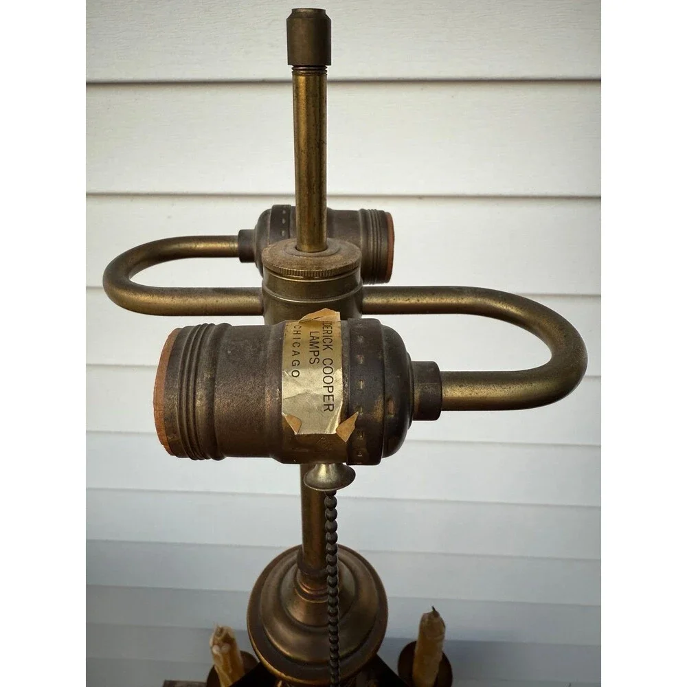 Frederick Cooper Table Lamp Adjustable Candlesticks